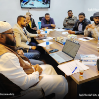 الاجتماع الدوري السابع لمجلس كلية الهندسة للعام