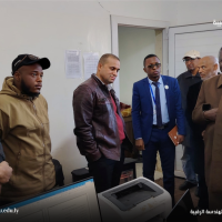 زيارة تفقدية للكاتب العام إلى كلية الهندسة