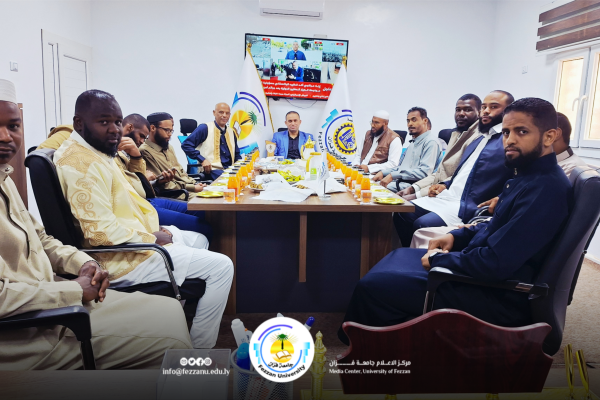 إدارة كلية الهندسة تنظم معايدة بمناسبة عيد الفطر المبارك.