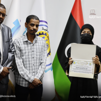 تُكرم طلبة كلية الهندسة لمشاركاتهم العلمية والتقنية