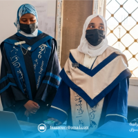 جلسة علمية لمناقشة مشاريع بحوث التخرج
